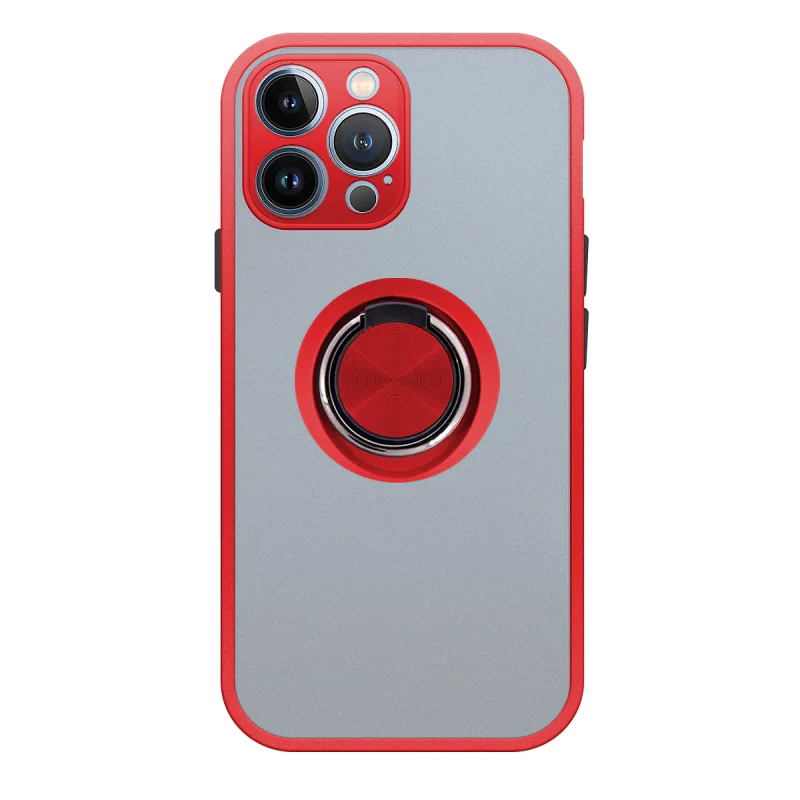 Capa em Gel Apokin para iPhone 13 Pro Max com Suporte e Íman Fumada Azul - Imagem 3