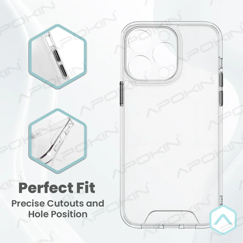 Capa Apokin Space para Oppo A17 Transparente - Imagem 4