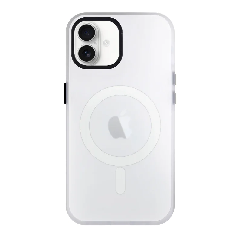Capa Apokin Xycolt para iPhone 16 Acabamento Fumado com MagSafe Azul - Imagem 3