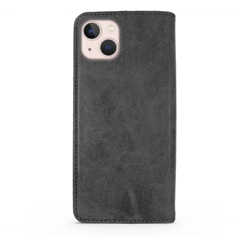 Capa Livro Apokin em Pele Sintética com Porta-cartões para iPhone 14 Plus Variedade de cores - Imagem 2