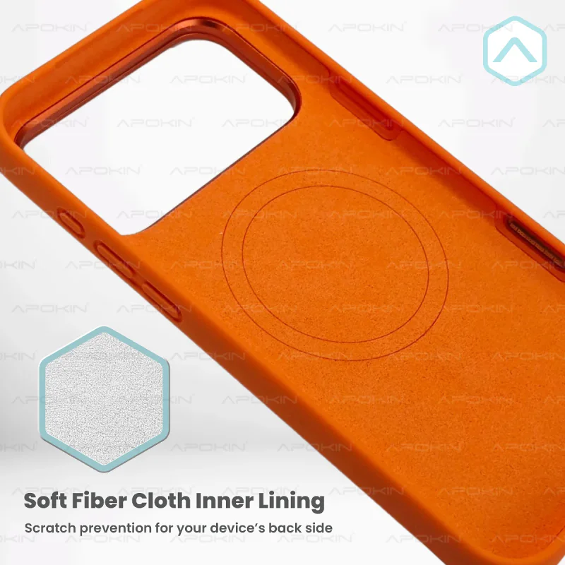 Capa Apokin Allmatch para iPhone 17 Pro Max e 18 Pro Max Silicone Suave com Suporte Preto - Imagem 6