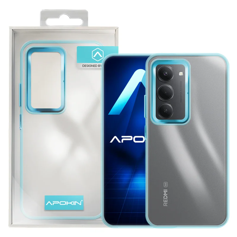 Capa Apokin Xiaomi Redmi 15 4G Acrílica Transparente Branco - Imagem 6