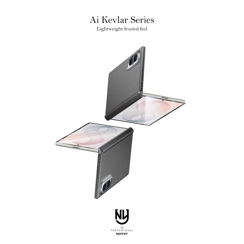 Capa Apokin NJOYNY Kevlar Series para Samsung Galaxy Z Fold 8 Ultra Multicolor Cor 2 - Imagem 2