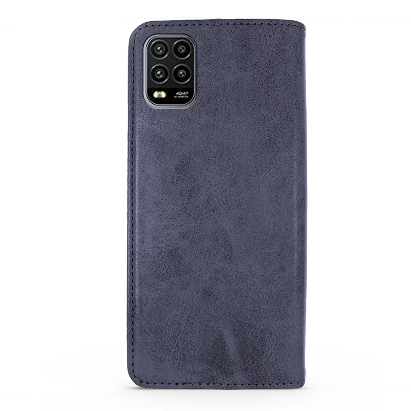 Capa Apokin para Xiaomi Mi 10 Lite em Pele Sintética com Porta-Cartões Preto - Imagem 5