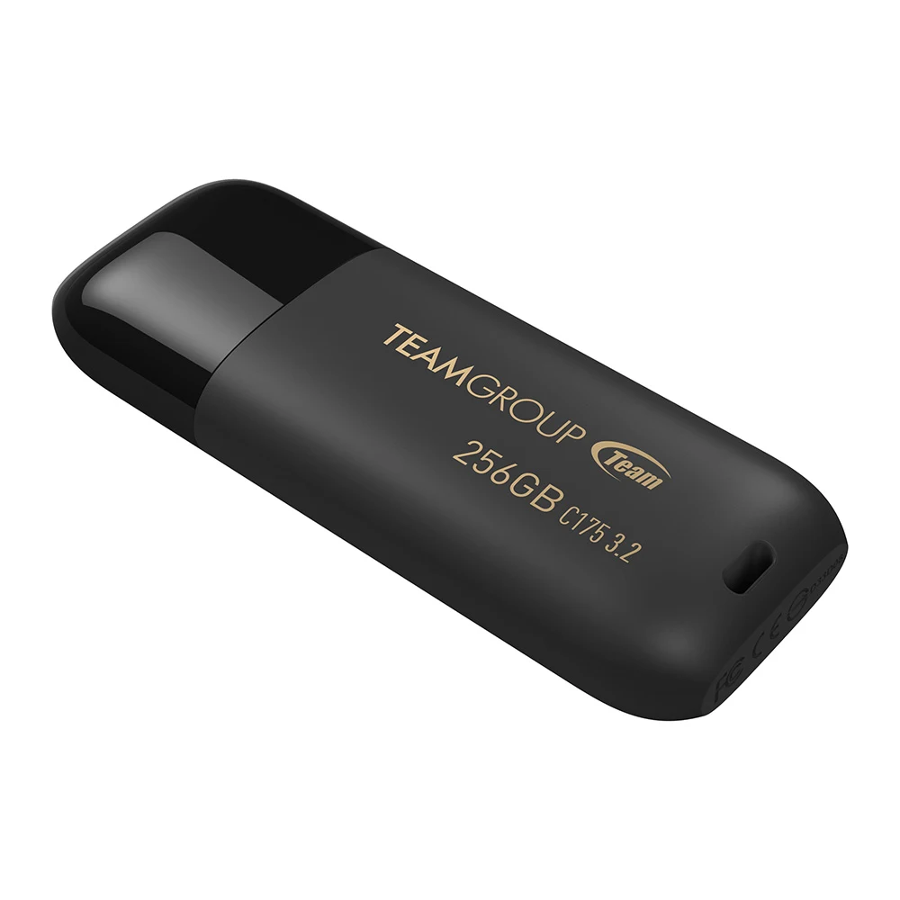 Pen USB TEAMGROUP C175 256GB USB 3.2 Gen 1 Preto - Imagem 2