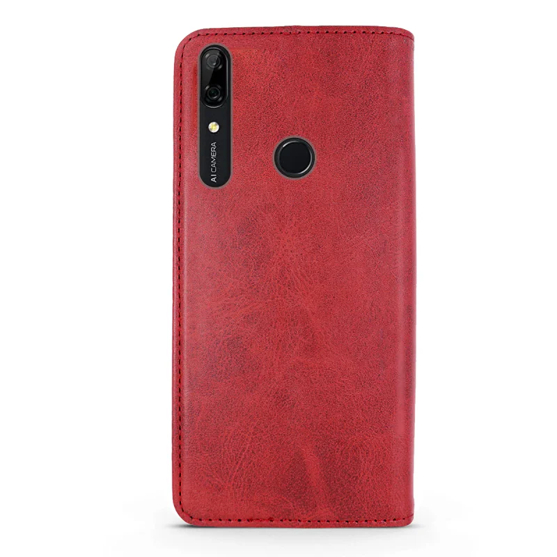 Capa com Compartimento para Cartões Apokin Polipele para Huawei P Smart Z Vermelho - Imagem 2