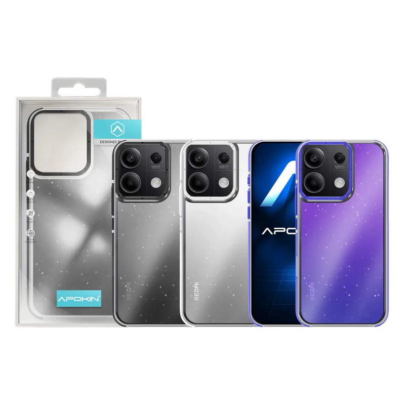 Capa Apokin para Xiaomi Redmi Note 13 5G com Purpurina Variedade de cores