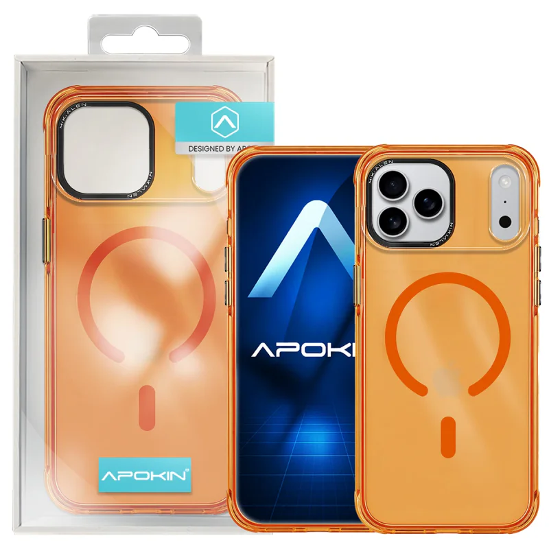 Capa Apokin Fluor para iPhone 17 Pro / 18 Pro com MagSafe Variedade de cores - Imagem 2