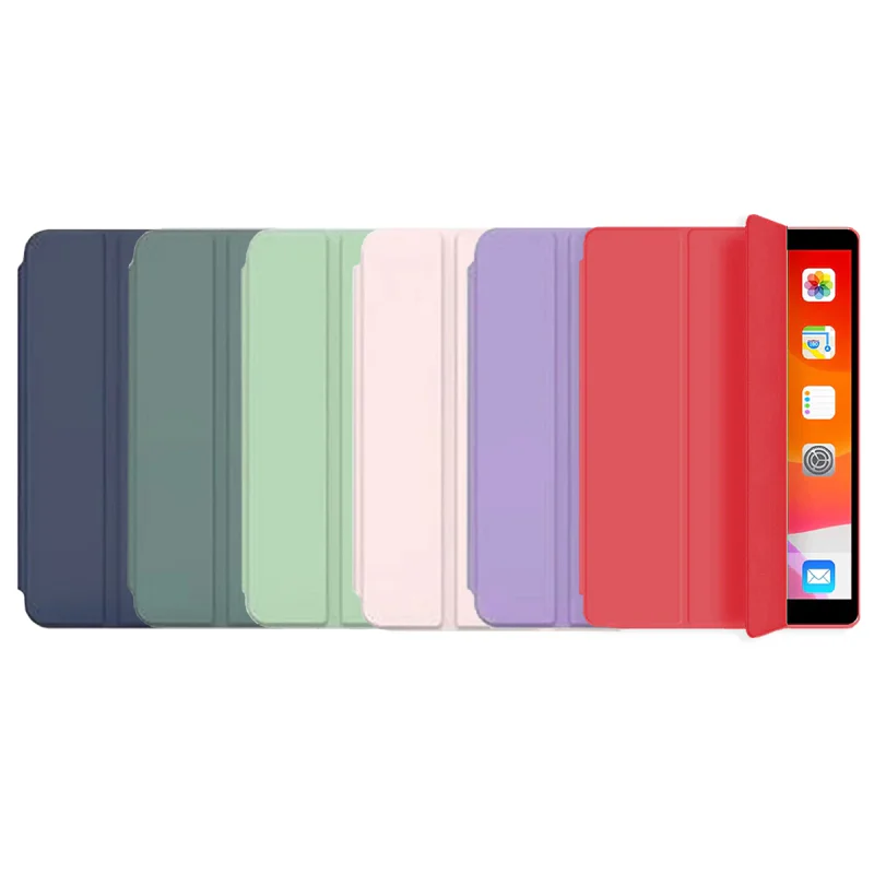 Capa Apokin Smart Cover V2 para Apple iPad Air 9,7 polegadas com Suporte para Caneta Rosa Claro - Imagem 1