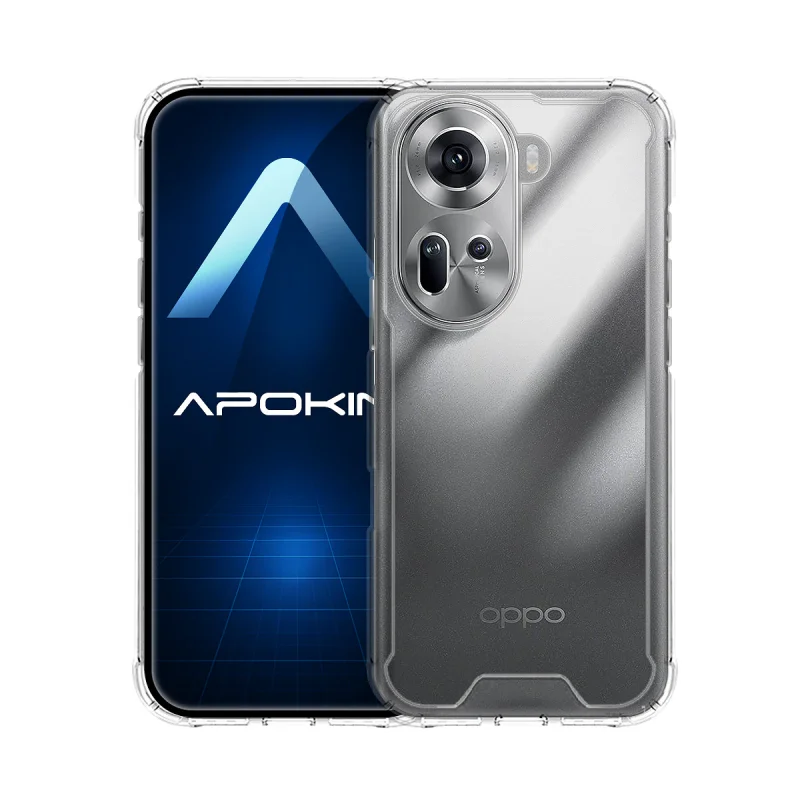 Capa Antichoque Premium Apokin para Oppo Reno 11 Pro Transparente