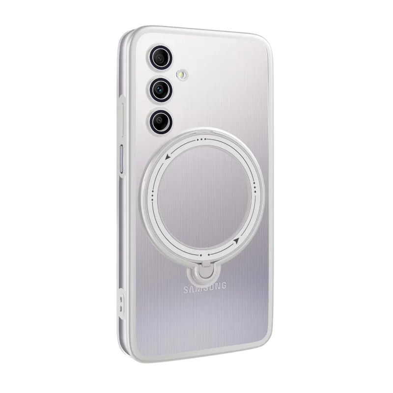 Capa Apokin Transparente com Anel MagSafe para Samsung Galaxy A13 5G Rosa - Imagem 5
