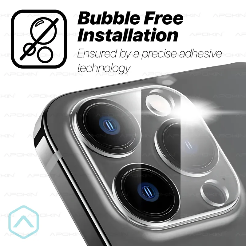 Protetor de Câmara Traseira Apokin para Samsung Galaxy A15 Transparente - Imagem 3