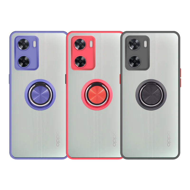 Capa de Gel Apokin para Oppo A57 com Íman e Suporte Fumada Variedade de cores - Imagem 1