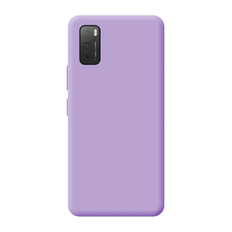 Capa de Silicone Macio Apokin com Proteção de Câmara 3D para TCL 20Y Azul - Imagem 6