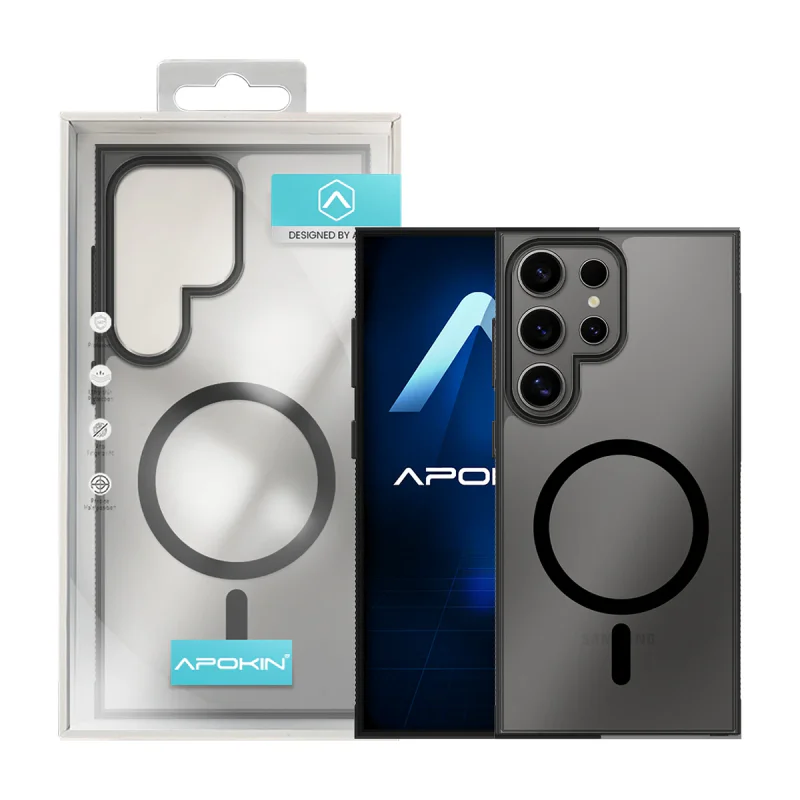 Capa Apokin Acrílica com MagSafe para Samsung Galaxy S24 Ultra Azul - Imagem 2