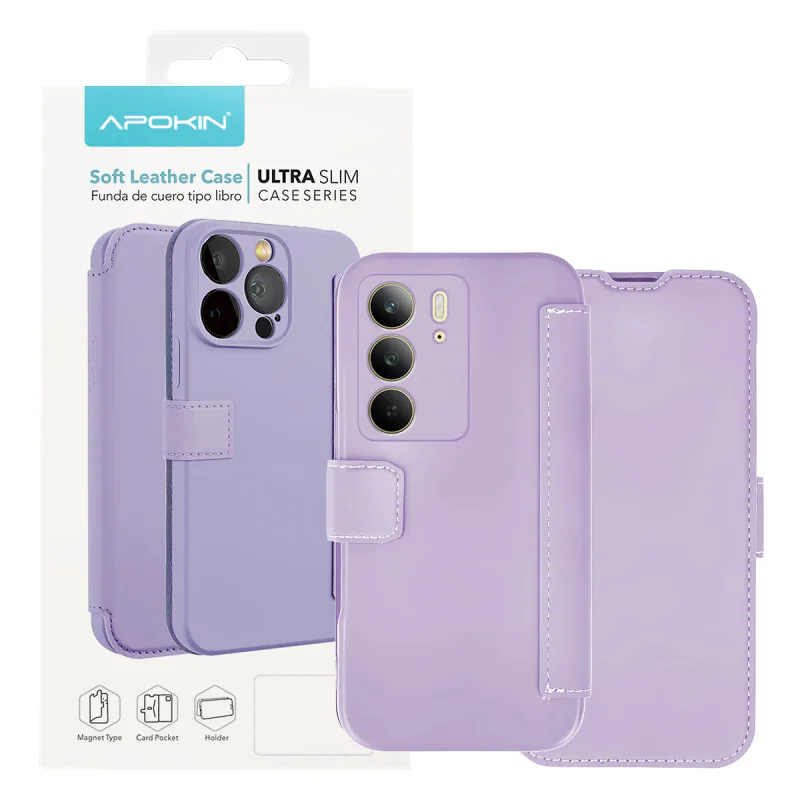 Capa Apokin para Realme C75 em Silicone Suave Preto - Imagem 2
