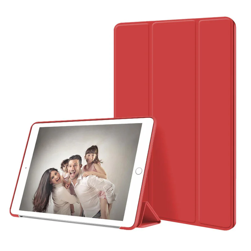 Capa Inteligente Apokin para iPad mini 6 Dobrável Vermelho - Imagem 1