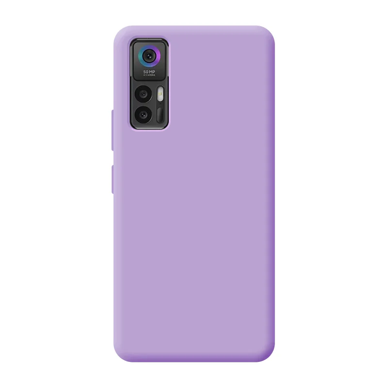 Capa Apokin para TCL 30 Silicone Macio com Proteção de Câmara 3D Azul - Imagem 6