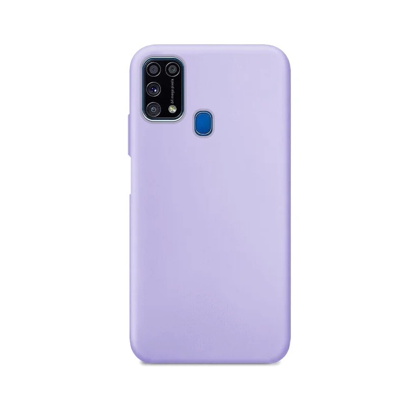 Capa Apokin para Samsung Galaxy M31 Silicone Macio Preto - Imagem 5