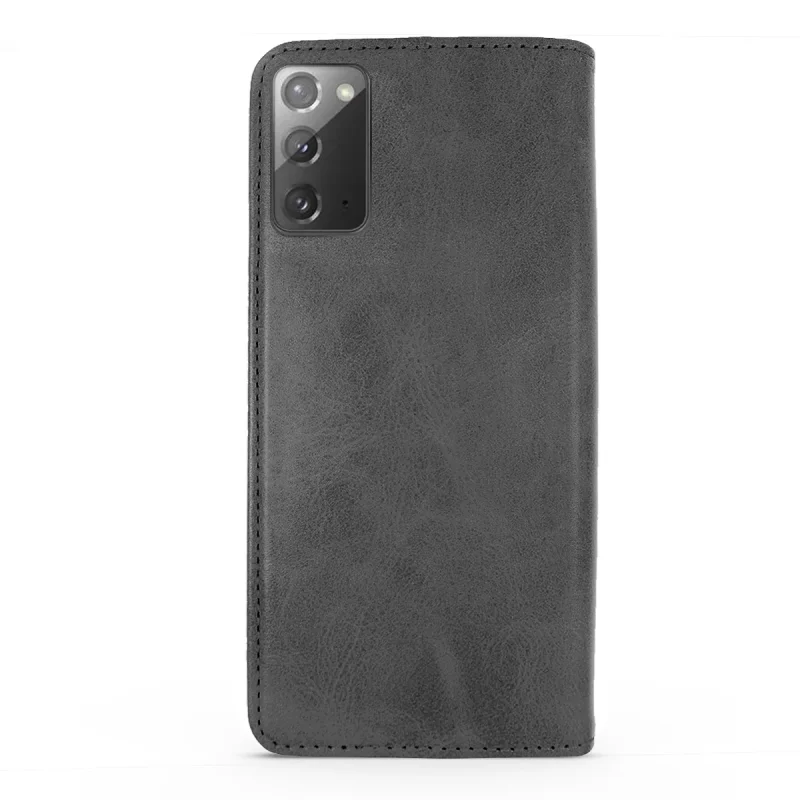 Capa com Tampa e Porta-Cartões Apokin para Samsung Galaxy Note 20 Pele Sintética Azul - Imagem 6