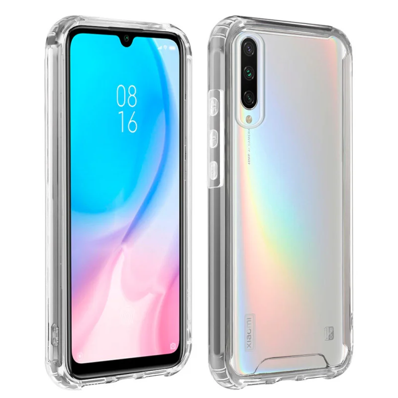Capa Apokin para Xiaomi Mi A3 Silicone Transparente Antichoque - Imagem 1