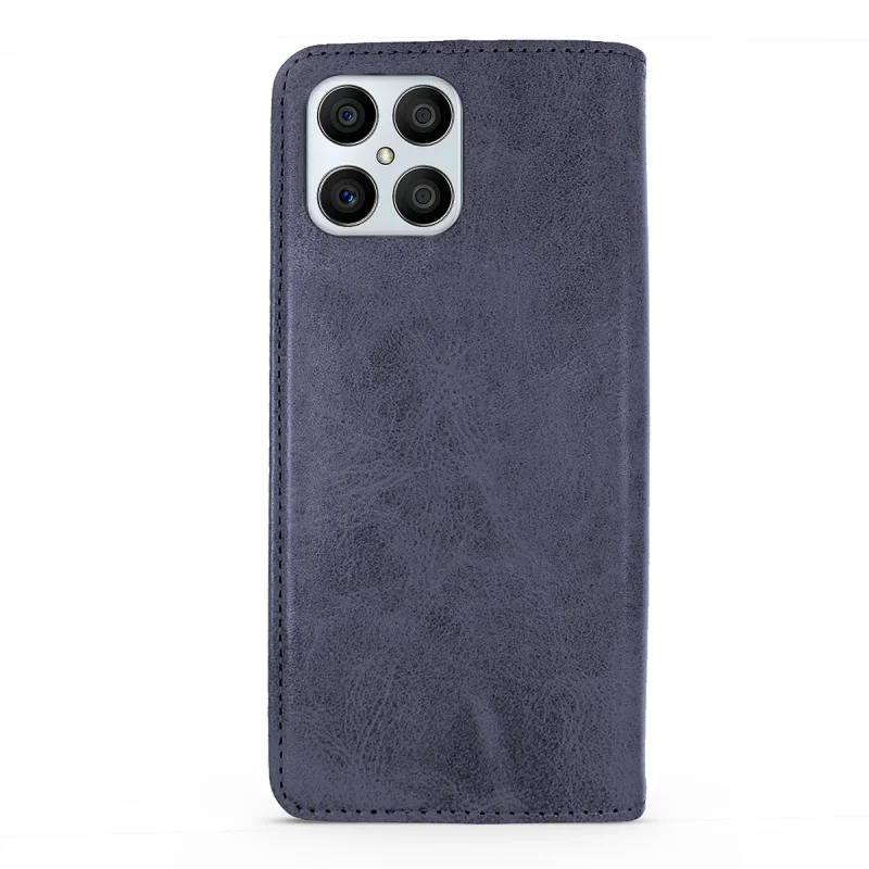 Capa Carteira de Couro com Suporte para Cartões Honor X8 5G Rosa - Imagem 5