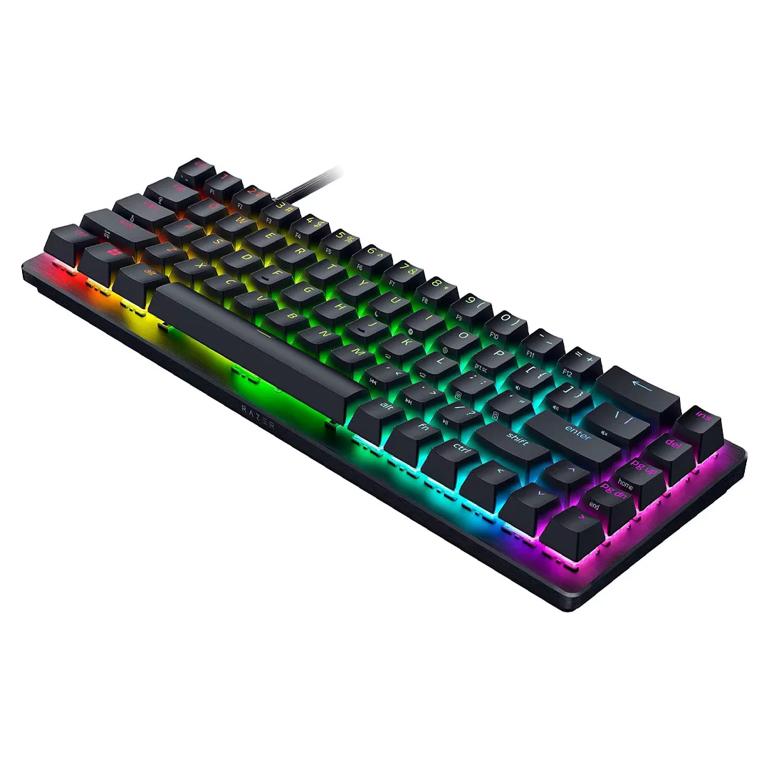 Teclado Gaming Razer Huntsman V3 HE Magnetic Mini 65% 8KHz Switches Magnéticos Hall Effect RGB Layout US - Imagem 2