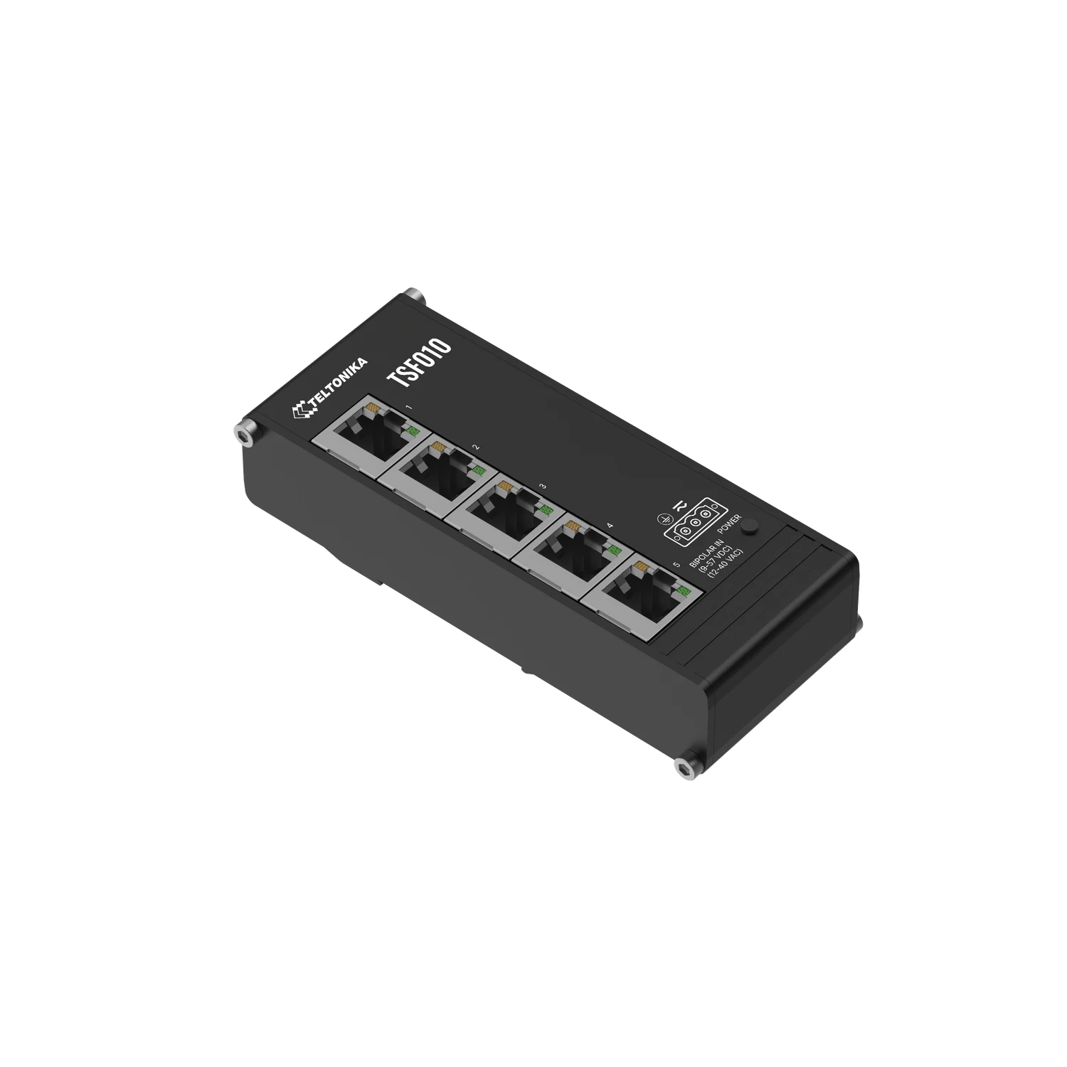 Switch Industrial Teltonika TSF010 Flat 5 Portas Fast Ethernet Não Gerido Calha DIN (Sem Fonte) - Imagem 2