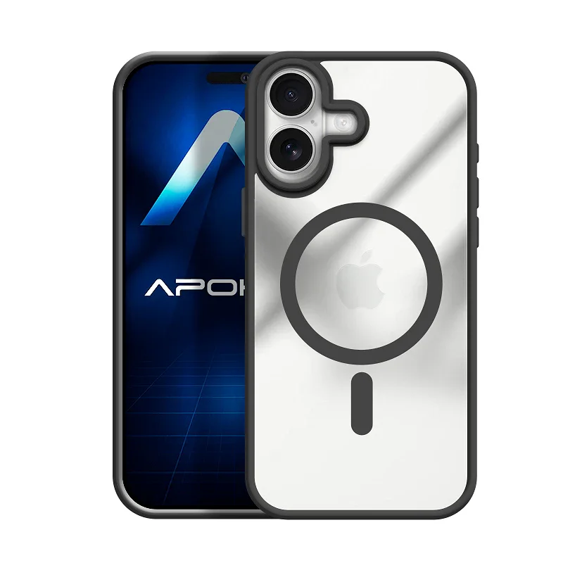 Capa Apokin para iPhone 17 Acrílica com MagSafe Azul - Imagem 6
