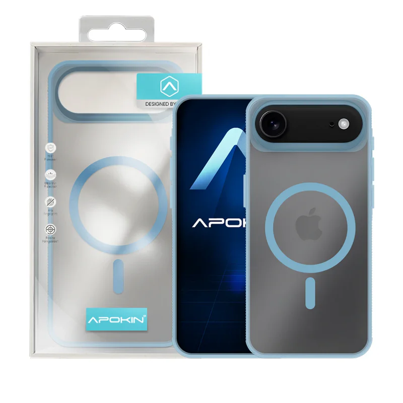 Capa Apokin para iPhone 17 com MagSafe Transparente - Imagem 5