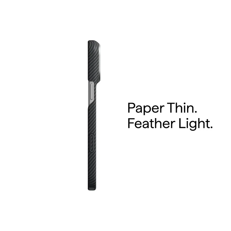 Capa Pitaka Edge para iPhone 18 Pro Preto - Imagem 3