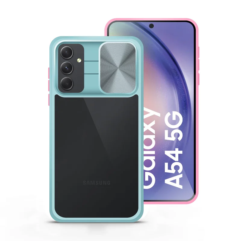 Capa Apokin para Samsung Galaxy A54 5G Antichoque com Cobertura Deslizante de Câmara Variedade de cores - Imagem 2