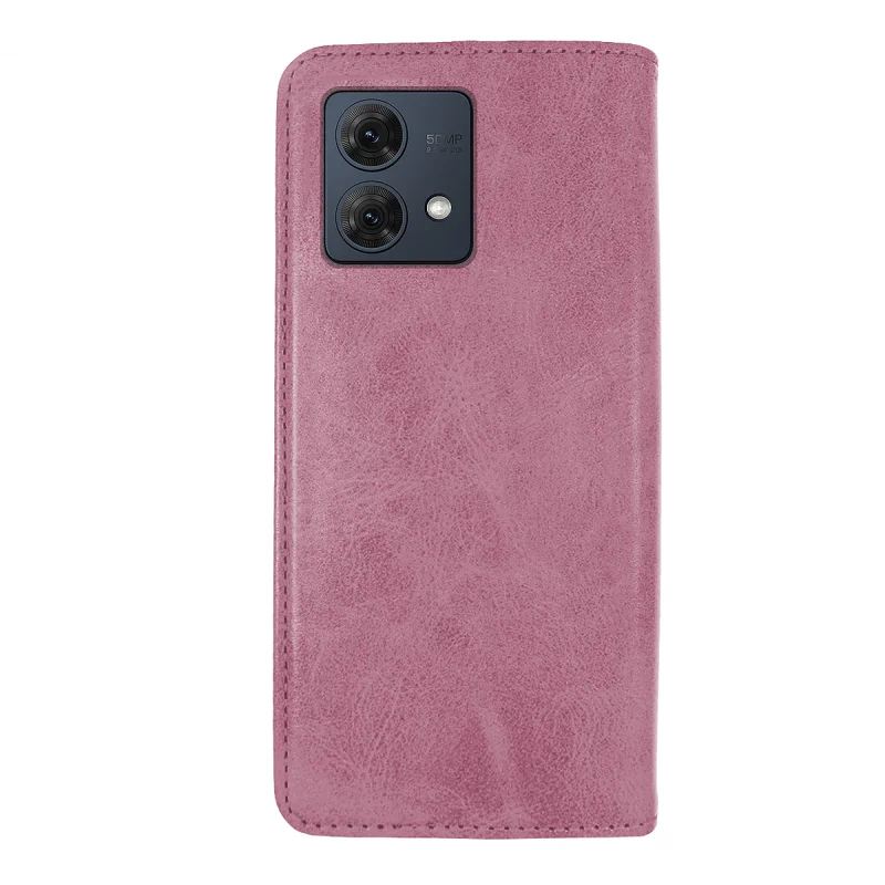 Capa Apokin para Motorola Moto G84 Pele Sintética com Porta-Cartões Preto - Imagem 2