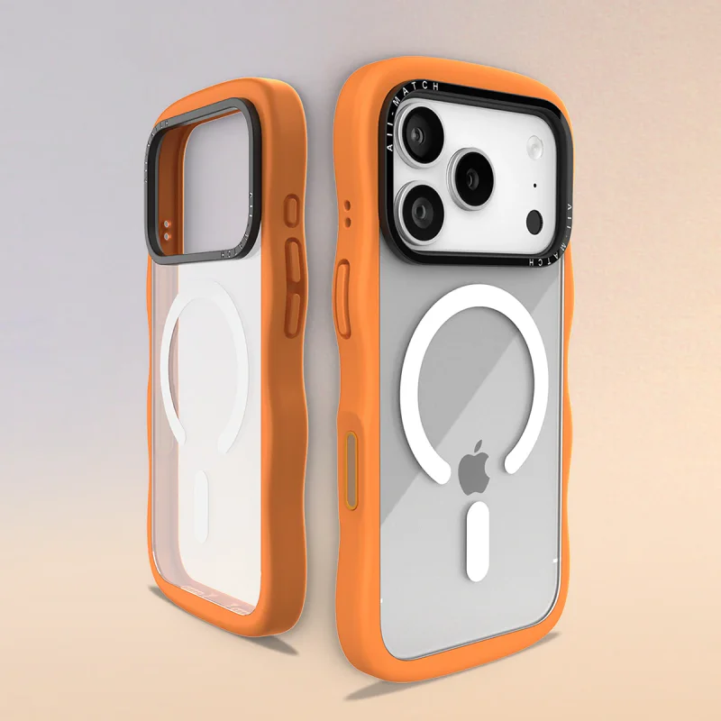 Capa Apokin para iPhone 17 com Relevo Ondulado Lilás - Imagem 6