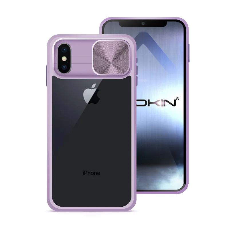 Capa de Gel Apokin para iPhone X e XS Antichoque com Proteção Deslizante Variedade de cores - Imagem 4