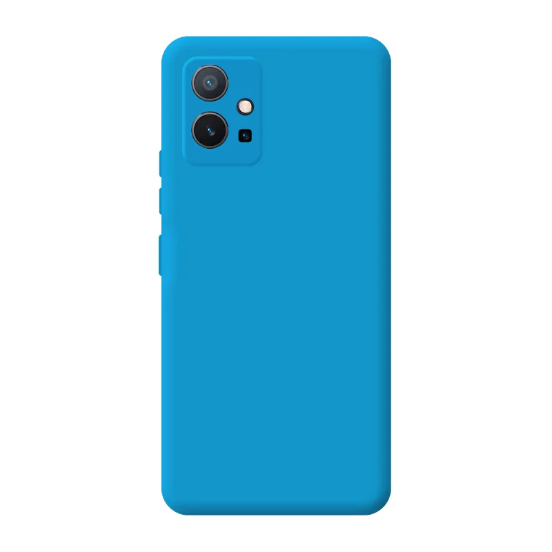 Capa Apokin para Vivo V21 em Silicone Macio com Proteção de Câmara 3D Preto - Imagem 2