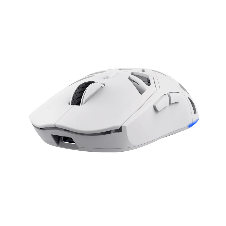 Rato Gaming Sem Fios Trust GXT 932W Volyx Ultraleve Dual Wireless Branco - Imagem 2