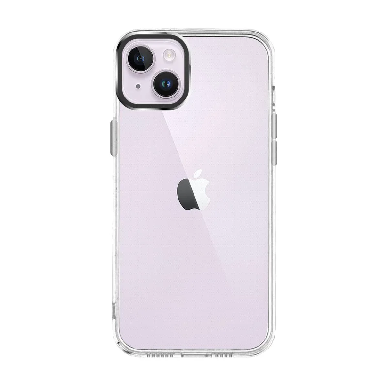 Capa Apokin Anti-Choque V2 para iPhone 14 Plus com Aro de Câmara em Alumínio Variedade de cores - Imagem 3