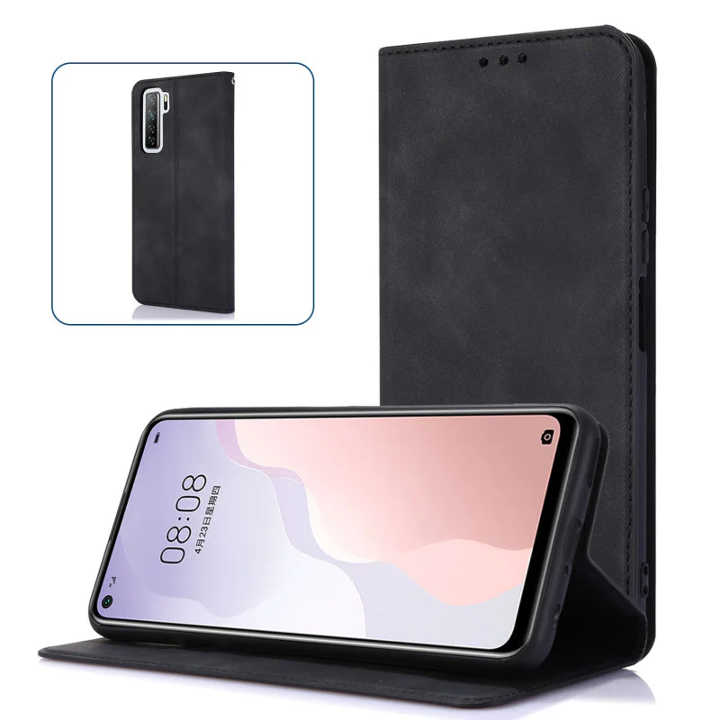 Capa Livro Apokin para iPhone 16 Pro em Pele Sintética com Porta-Cartões Rosa - Imagem 6