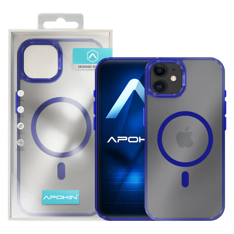 Capa Apokin Armadura Mate para iPhone 11 com MagSafe Lilás - Imagem 3