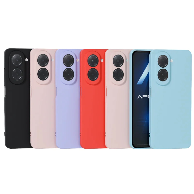 Capa Apokin para Xiaomi Redmi A5 Silicone Macio Preto