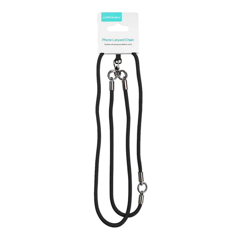 Cordão Universal Apokin com Adaptador para Telemóvel Castanho - Imagem 5