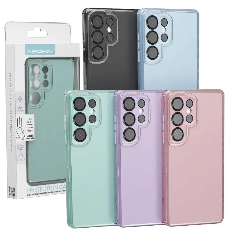 Capa Bumper Apokin Urbano para Samsung Galaxy S25 Edge Rosa - Imagem 1