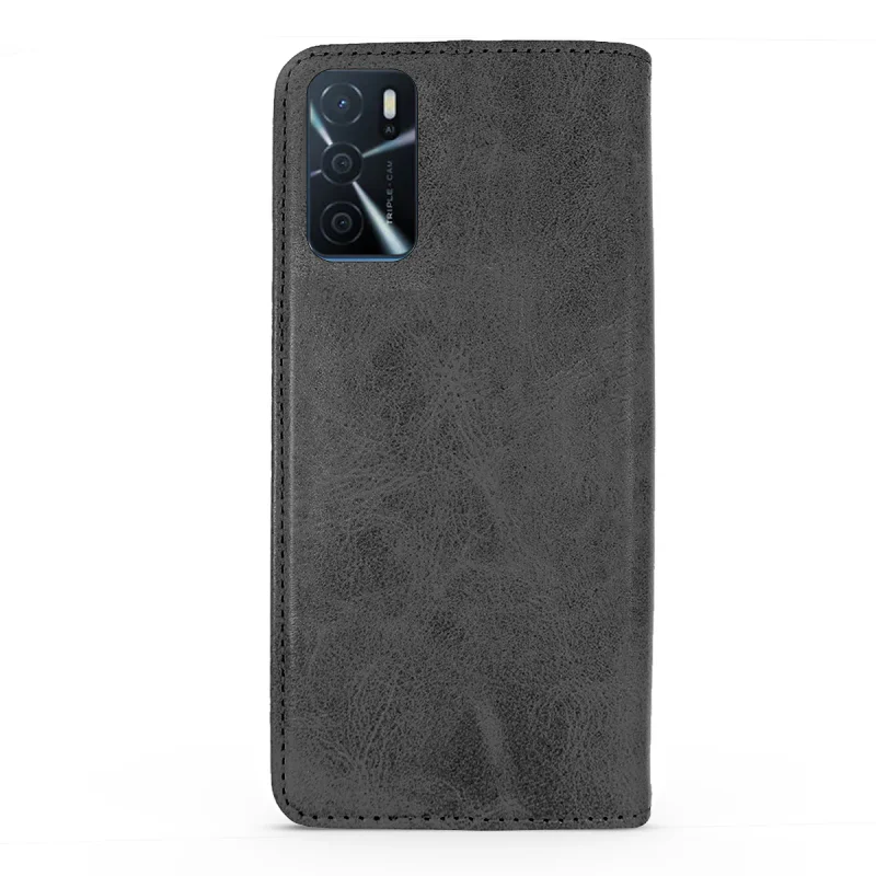 Capa Livro Flip Apokin para Oppo A77 em Pele Sintética com Porta-cartões Rosa - Imagem 4