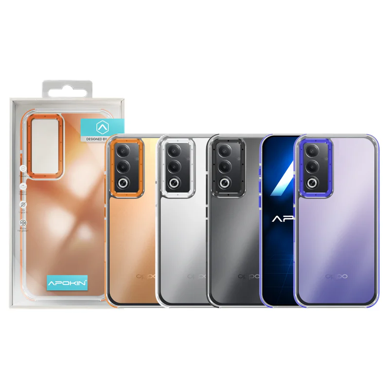Capa Camaleão Apokin para Oppo A80 5G Prata
