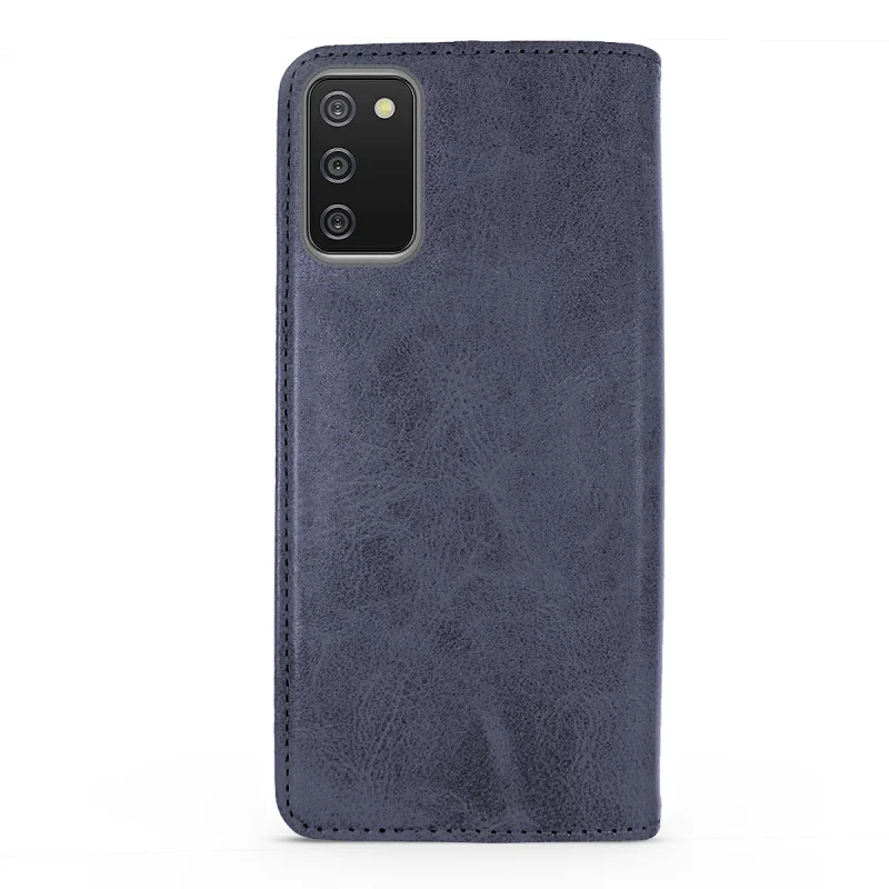 Capa Apokin para Samsung Galaxy A02s e A03s em Pele Sintética com Porta-Cartões Variedade de cores - Imagem 5