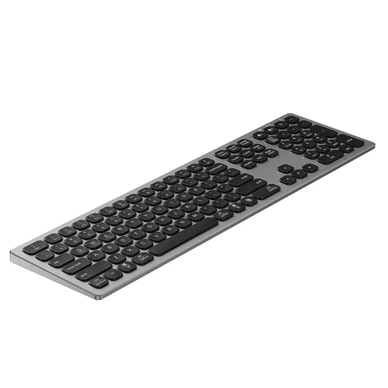 Teclado sem Fios WiWU MKB-03 Magic Bluetooth Layout US Preto - Imagem 6