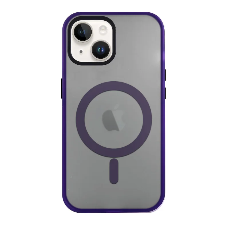 Capa Apokin Xycolt Fumada com MagSafe para iPhone 13 e 14 Lilás - Imagem 5