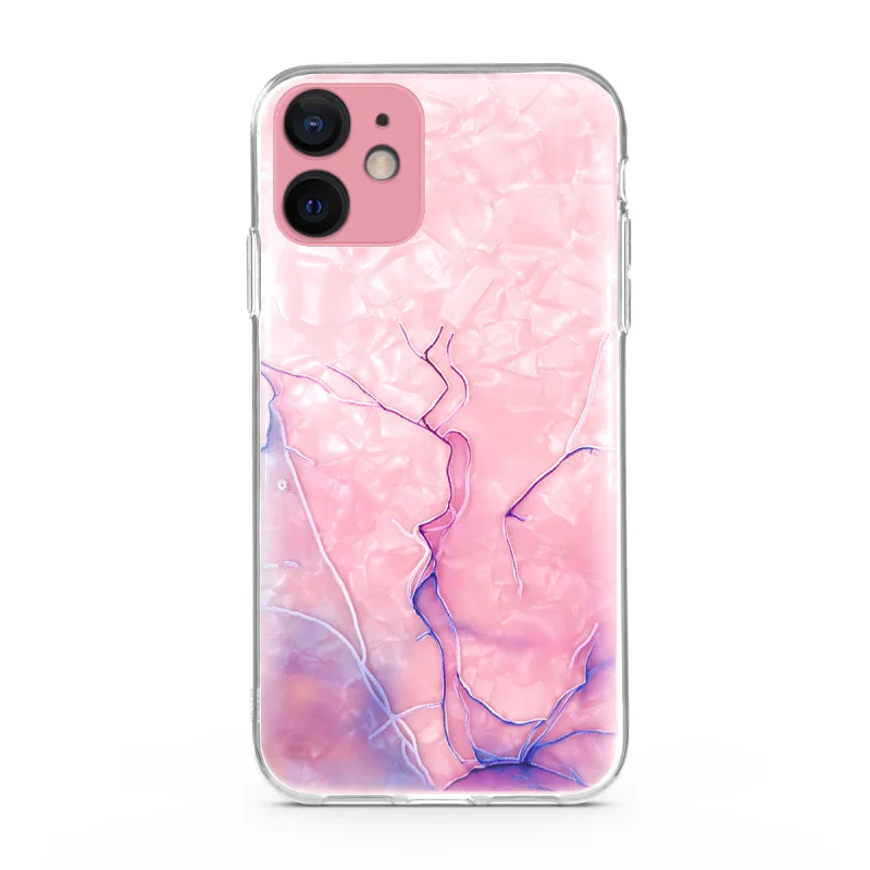 Capa Apokin em Gel com Relevo Dupla Camada para iPhone 12 Lilás - Imagem 4