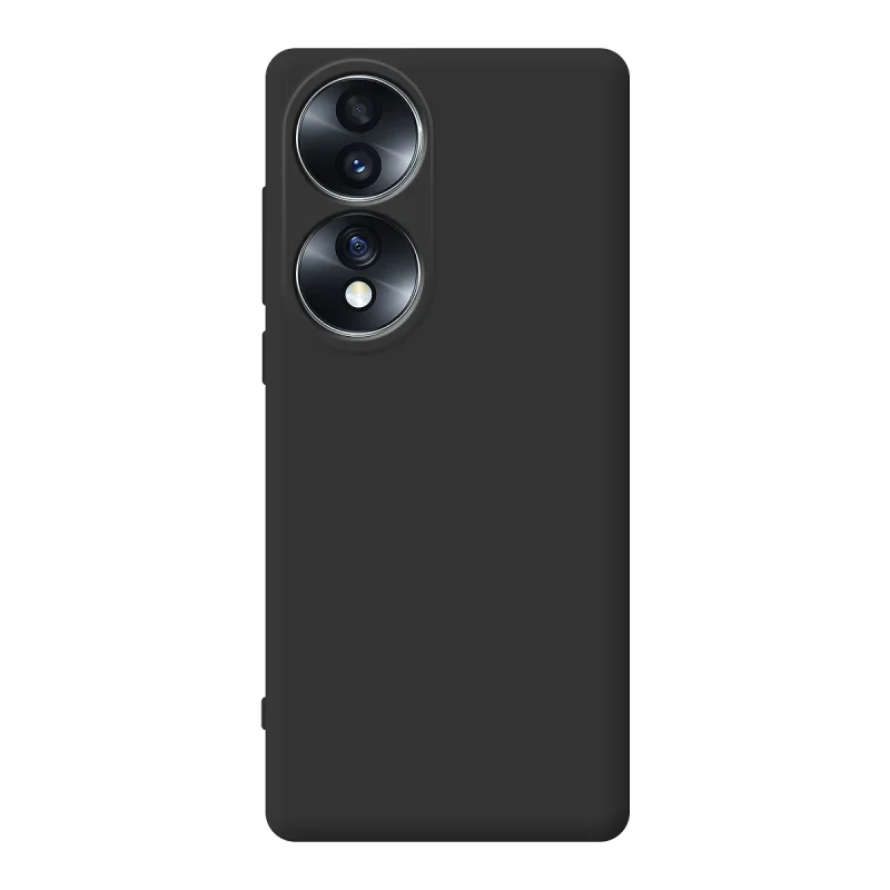 Capa Apokin para Honor 70 Silicone Macio com Proteção de Câmara 3D Vermelho - Imagem 4